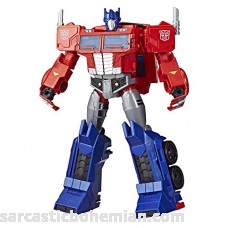 Transformers Toys Optimus Prime Cyberverse Ultimate Class Action Figure Repeatable Matrix Mega Shot Action Attack Move Toys for Kids 6 & Up 11.5 B076KRYQ1M
